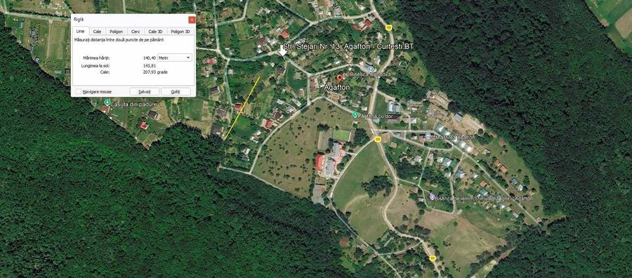 Casă cu 2 camere în Agafton