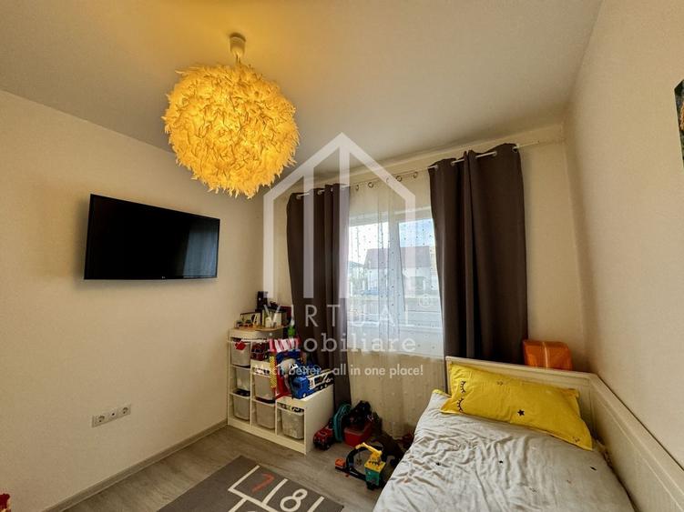 Apartament cu 3 camere, 58mp utili + curte 74mp, parcare, Selimbar - 13