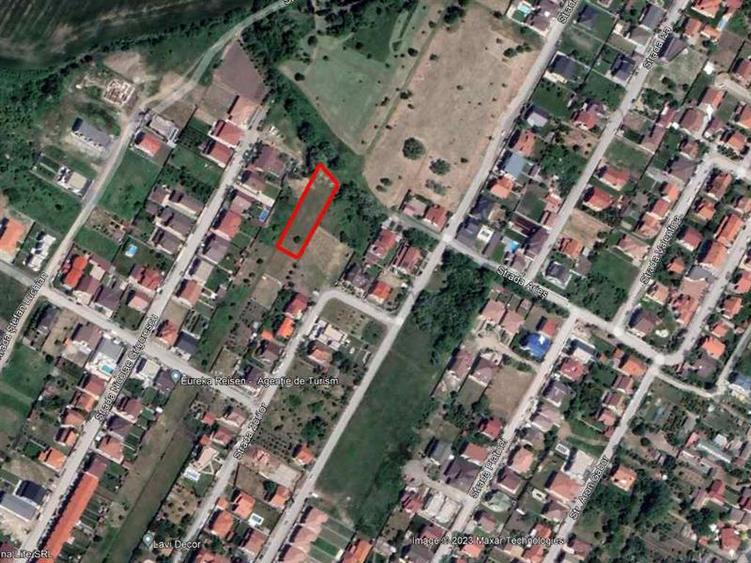 Teren Construcții intravilan de 1242 mp, în Dumbrăvița