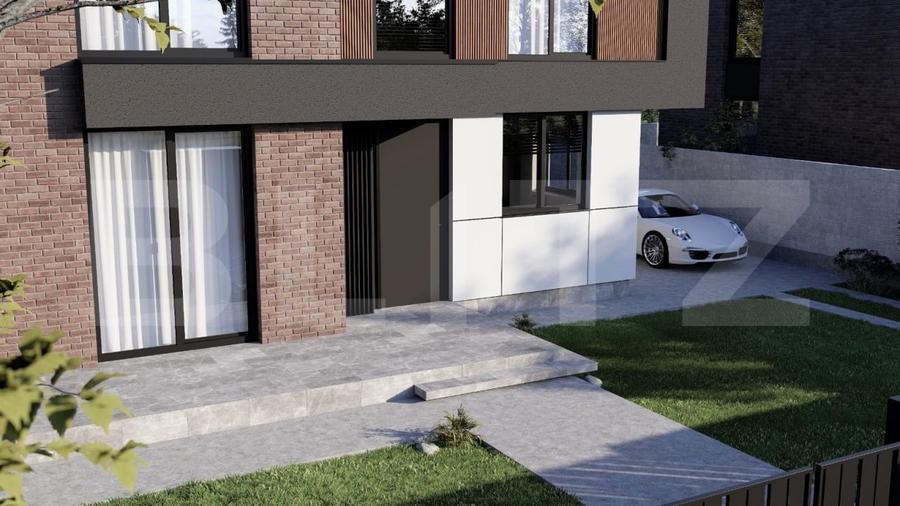 Casa moderna la roșu , 114.95 mp utili,  324 mp teren - Burdujeni - 7
