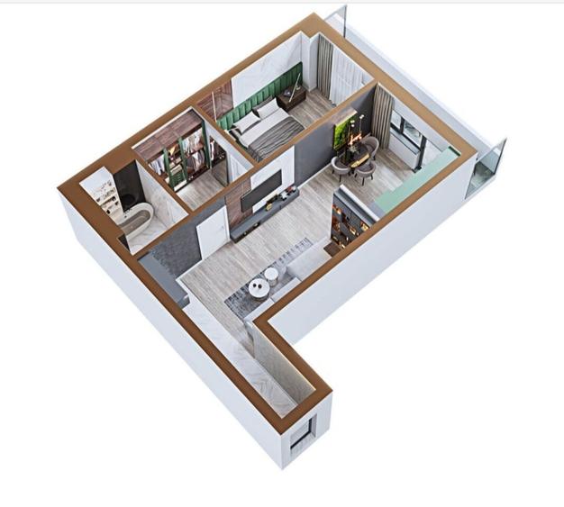 Apartament cu 2 camere în Copou