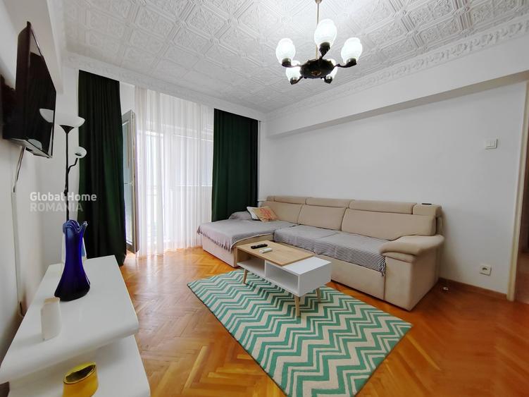 Apartament cu 3 camere semidecomandat, mobilat în Tineretului