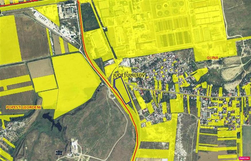 Teren Construcții intravilan de 19135 mp, în Central