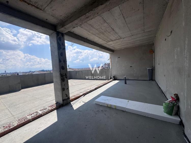 Penthouse cu 3 camere decomandat în Țiglari