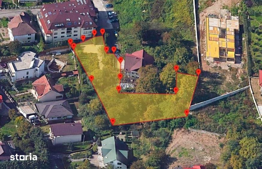 Teren de 1800 mp, în Săsar