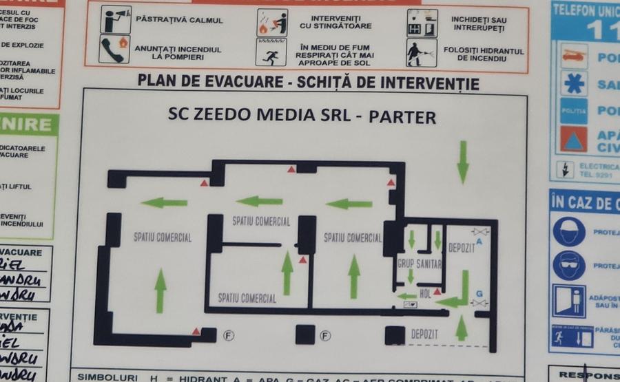 Birou, de 327 mp, în Victoriei
