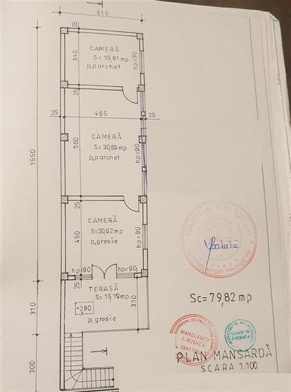 Casă individuală cu 4 camere cu Canalizare în Brăilița