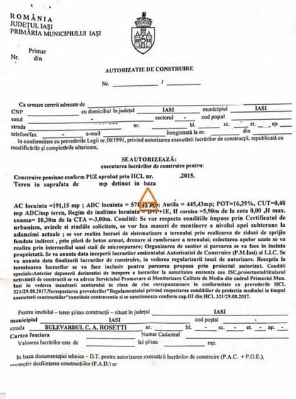 Teren Construcții intravilan de 5500 mp, în Podul de Fier