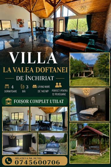 Casă cu 4 camere cu Teren 1500 Mp în Valea Doftanei