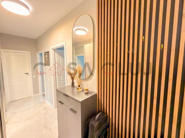 Apartament cu 3 camere semidecomandat, mobilat în Florești