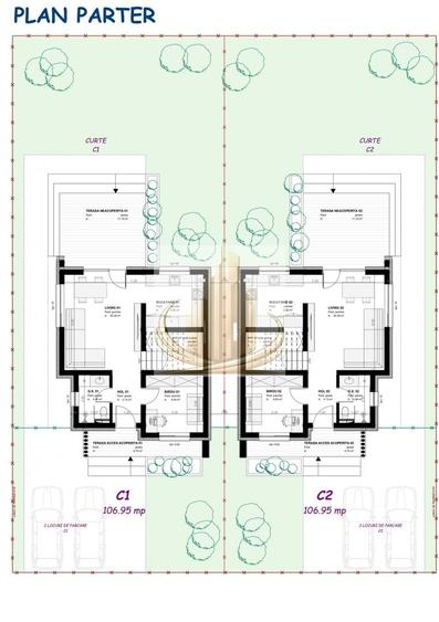 Duplex cu 5 camere cu Canalizare în Săcălaz