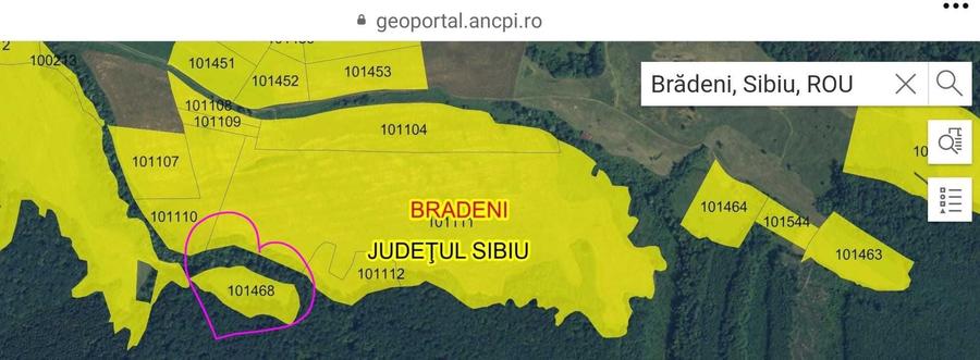 Spațiu comercial, în Brădeni