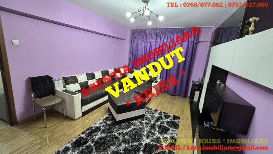 Apartament cu 3 camere decomandat în Prundu