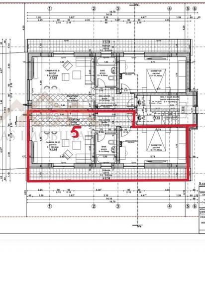 Apartament cu 2 camere în Central