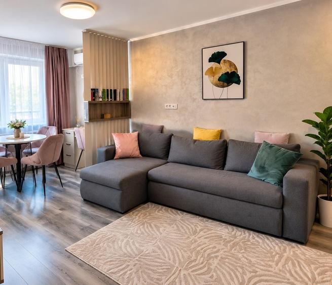 Apartament cu 2 camere semidecomandat în Rediu