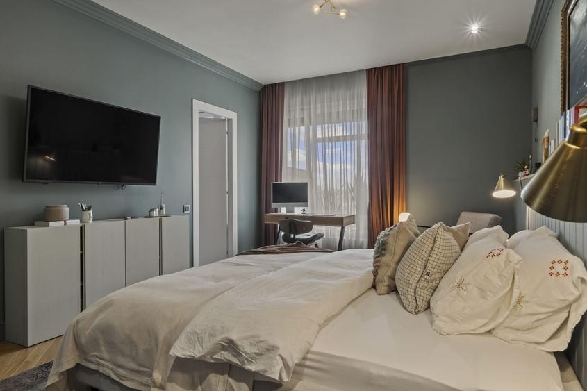 For Rent Panoramic Signature: Penthouse in Floreasca's Prime Waterfront - 9