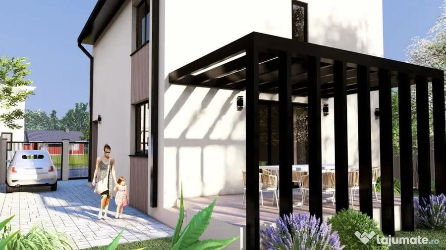 Casă cu 5 camere cu Teren 300 Mp în Pantelimon