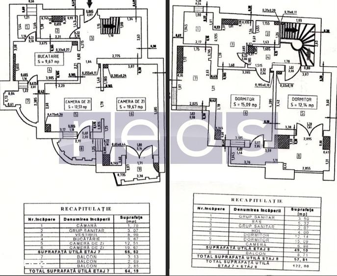 Apartament cu 4 camere, mobilat în Splaiul Unirii