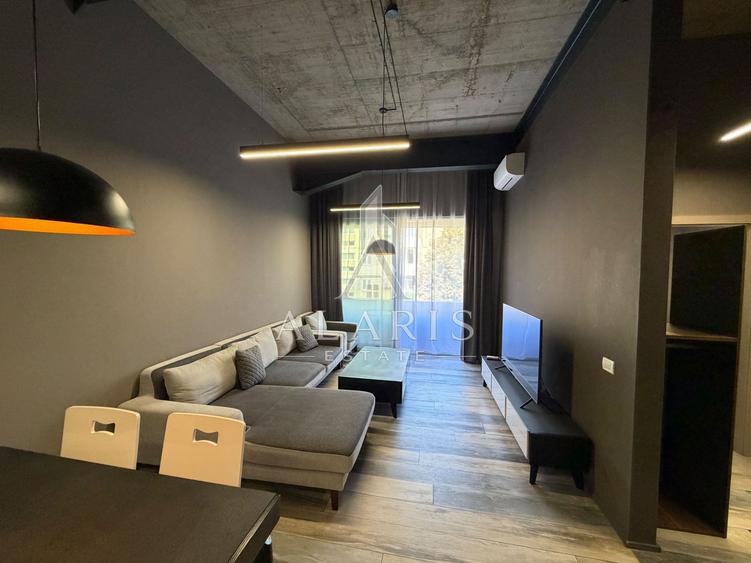 Apartament cu 2 camere semidecomandat, mobilat în Mircea cel Bătrân