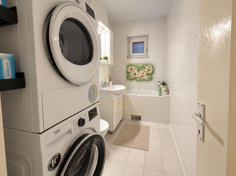 Apartament cu 3 camere decomandat, mobilat în Girocului