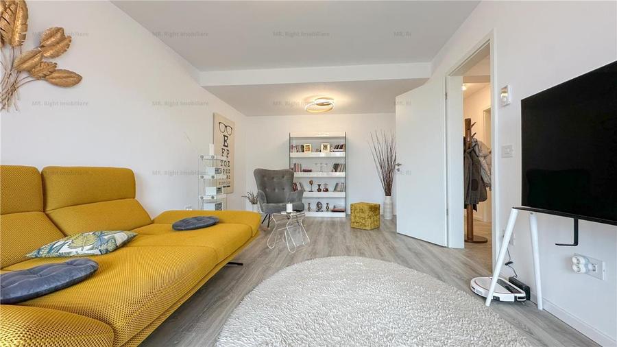 Apartament cu 2 camere decomandat, mobilat în Tractorul