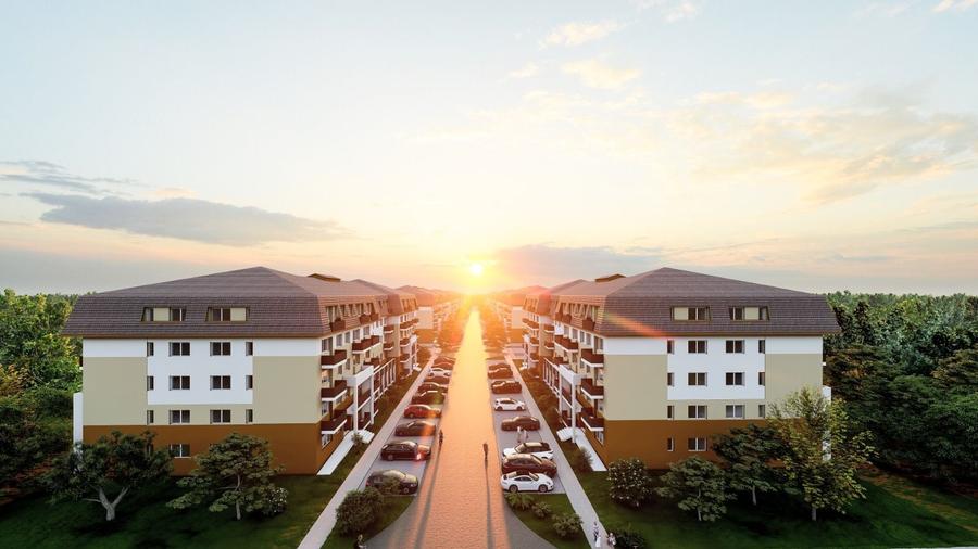Apartament cu 2 camere decomandat în Sânpetru