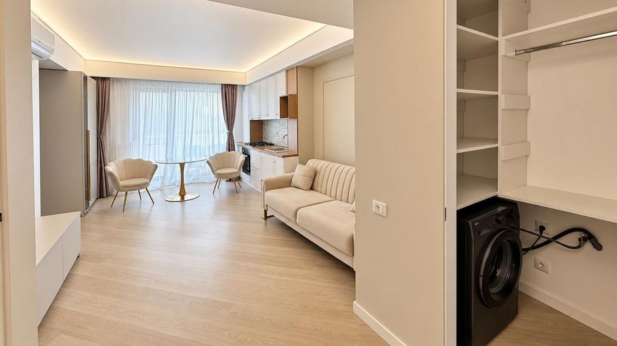 Apartament cu 2 camere, mobilat în Pipera
