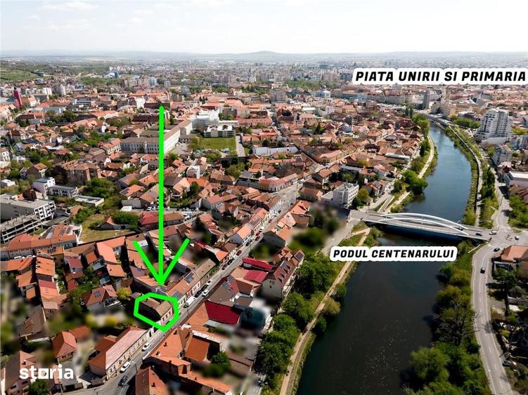 Casă cu 3 camere cu Teren 300 Mp în Central