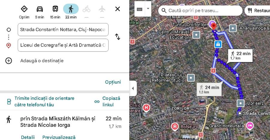 Apartament 2 cam. în cart. A. Mureșanu pe str. C. Nottara, Cluj N. - 9