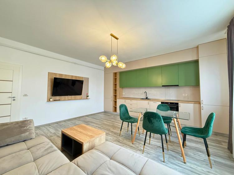 Apartament cu 2 camere decomandat, mobilat în Girocului