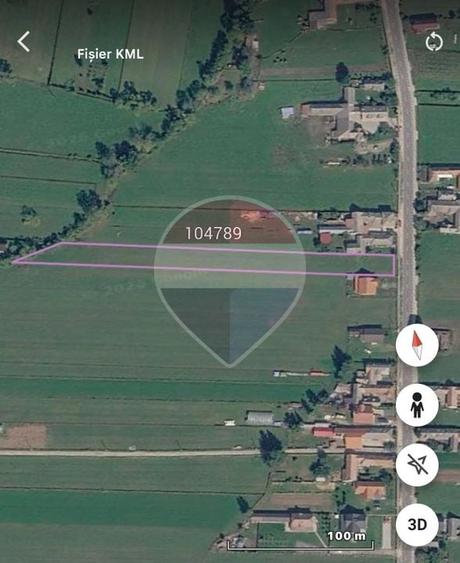 Teren Construcții intravilan de 3384 mp, în Vama Buzăului