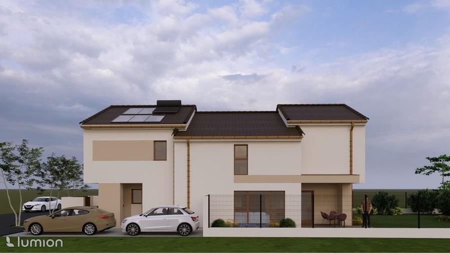 Casă cu 4 camere în Dumbrăvița