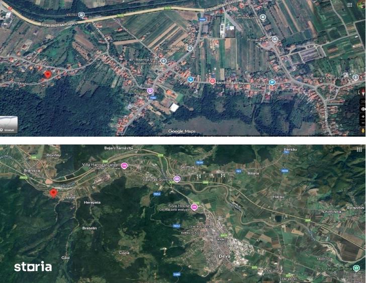 Casă cu 2 camere cu Teren 306 Mp în Central