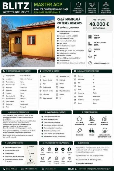 Casa individuala cu teren generos ,900 mp in Lipanesti - 12