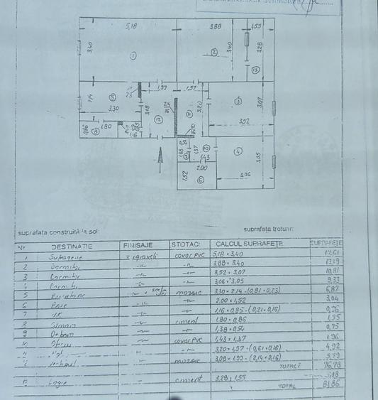 Apartament cu 4 camere decomandat în Păcii