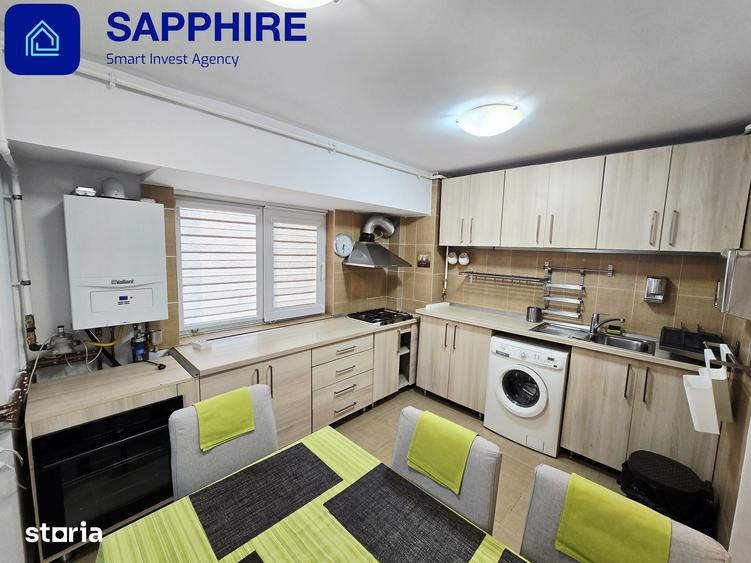 Apartament 2 camere rond Pia?a Alba Iulia, centrala proprie, mobilat - 6