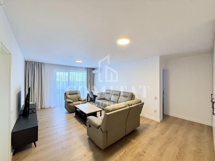 Apartament cu 2 camere semidecomandat, mobilat în Gheorgheni