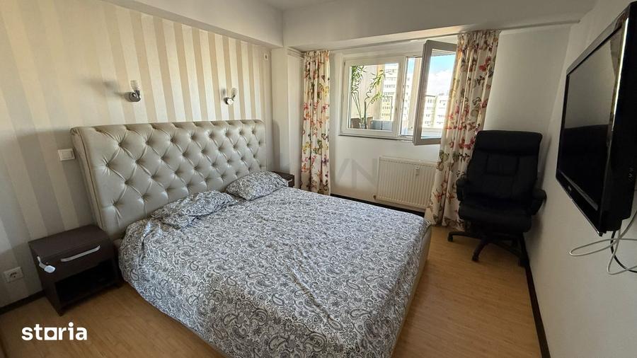 Apartament cu 3 camere decomandat, mobilat în Tei