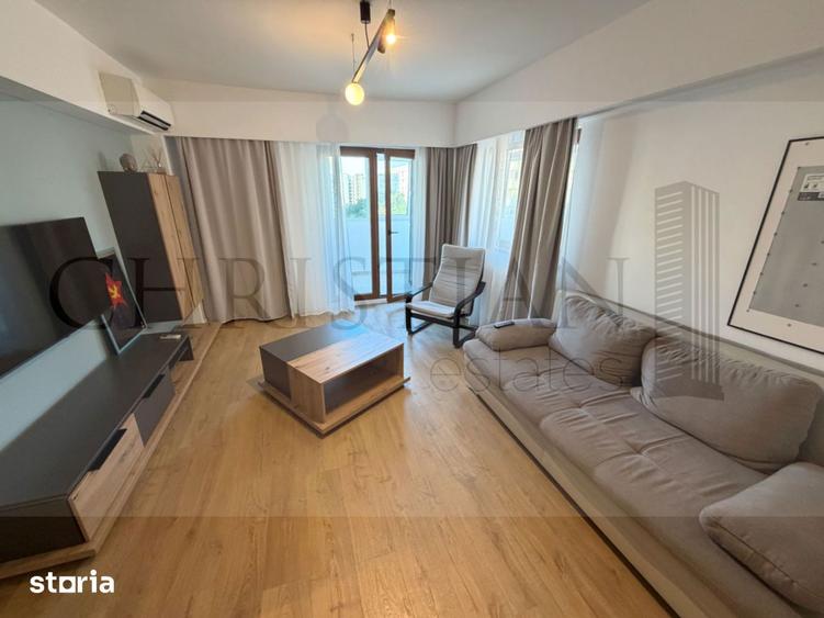 Apartament cu 2 camere semidecomandat, mobilat în Obor