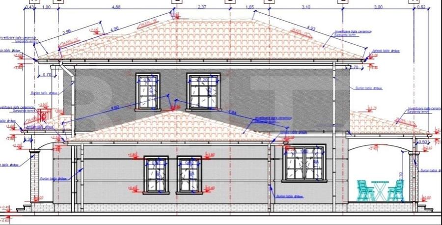 Casă individuală cu 5 camere cu Garaj în Dumbrăvița