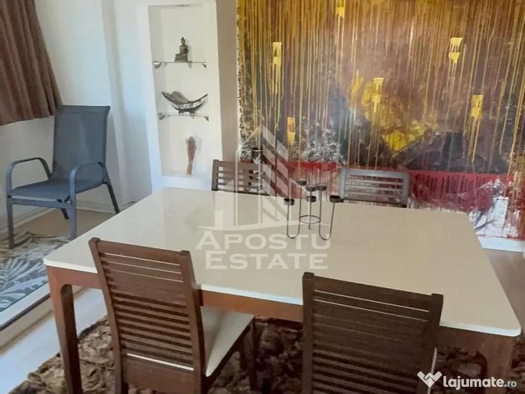Apartament cu 3 camere semidecomandat în Ultracentral