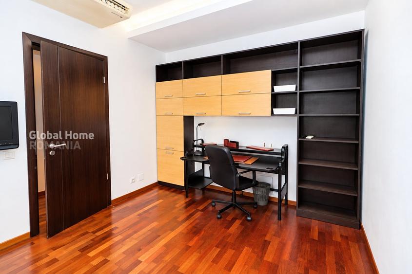 Apartament cu 5 camere decomandat, mobilat în Herăstrău