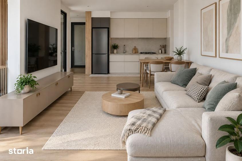 Apartament cu 2 camere în Chiajna