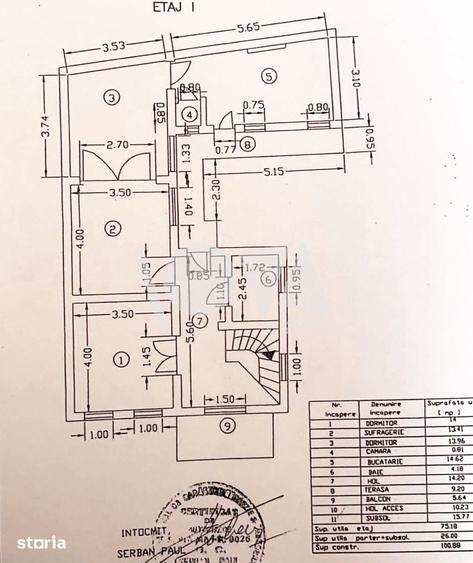 De vanzare: apartament in vila + curte - Cotroceni - 10