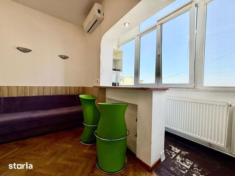 Garsonieră semidecomandată, mobilată în Romană