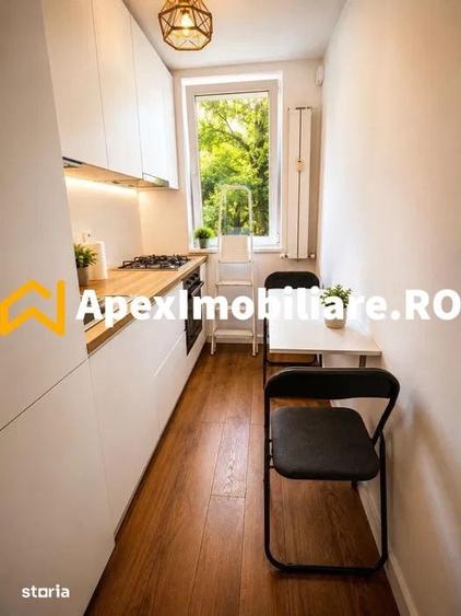 Apartament cu 2 camere semidecomandat, mobilat în Domenii