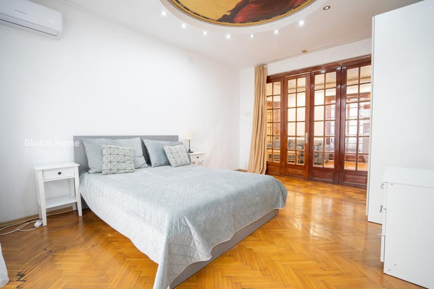 Apartament cu 6 camere circular, mobilat în Cișmigiu
