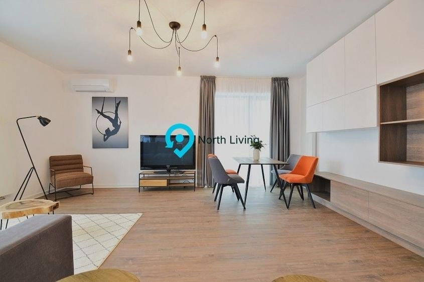 Apartament cu 2 camere semidecomandat, mobilat în Aviației