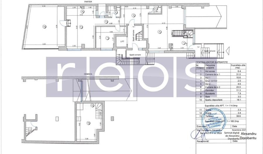 Apartament cu 5 camere decomandat în Mihai Bravu