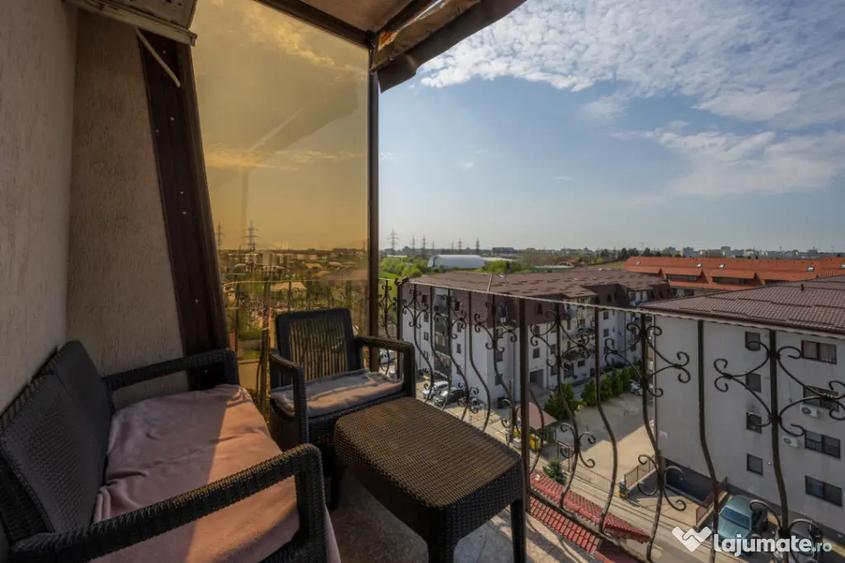 Apartament cu 4 camere decomandat, mobilat în Dobroești